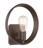 New York Industrial Bronze Wall Light *SALE*